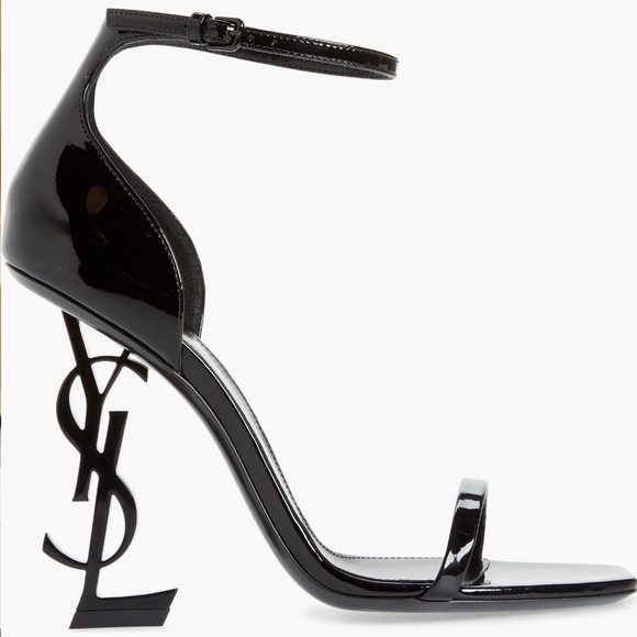 Saint Laurent OPYUM SANDALS IN PATENT LEATHER 38 - Picture 4 of 8